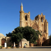 Famagusta - Meczet Lala Mustafa Paszy - dawniej kościół Św. Mikołaja