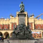 Kraków - Pomnik Adama Mickiewicza