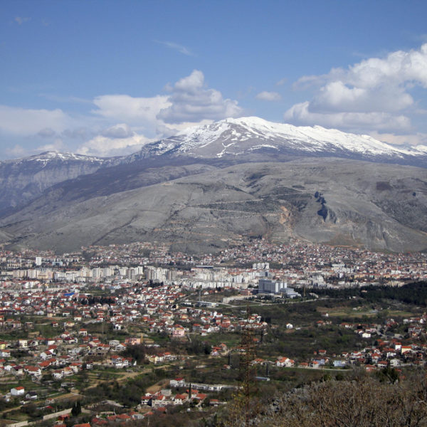 Mostar - widok na miasto i okolice
