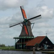 Skansen - Zaanse Schans - Wiatrak De Kat