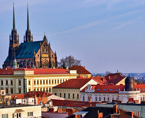 Brno — panorama miasta